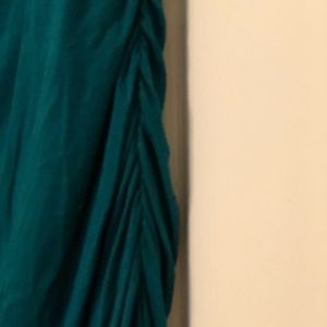 Dark teal dress